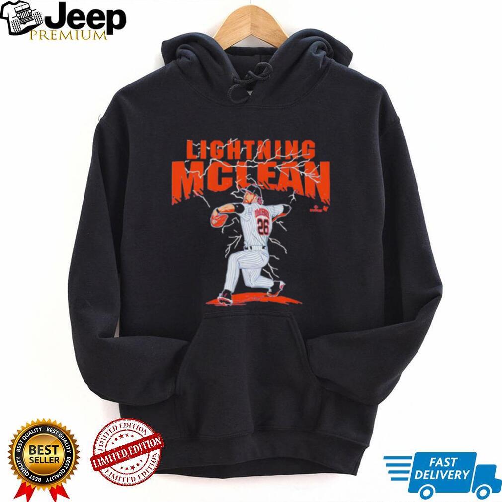 Lightning McLean Baseball Pitcher Sports Graphic T Shirt