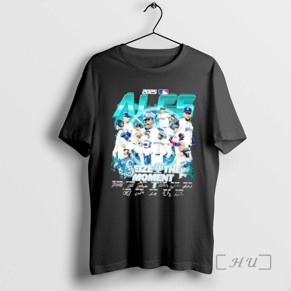Limited Edition 2025 Alcs Size The Moment Seattle Mariners All Names Signatures T Shirts Sweater
