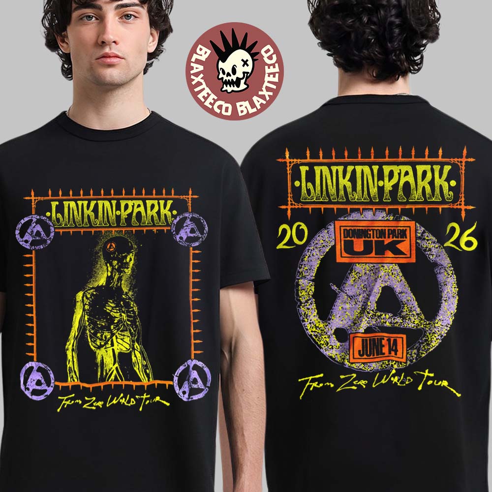 Linkin Park Download Festival 2026 Exclusive Merch Tee In Donnington Park UK On June 14 2026 T-Shirt