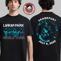 Linkin Park Frankfurt Germany 2025 Night 2 Exclusive Merch Tee At Deutsche Bank Park Official From Zero World Tour July 9 2025 T-Shirt