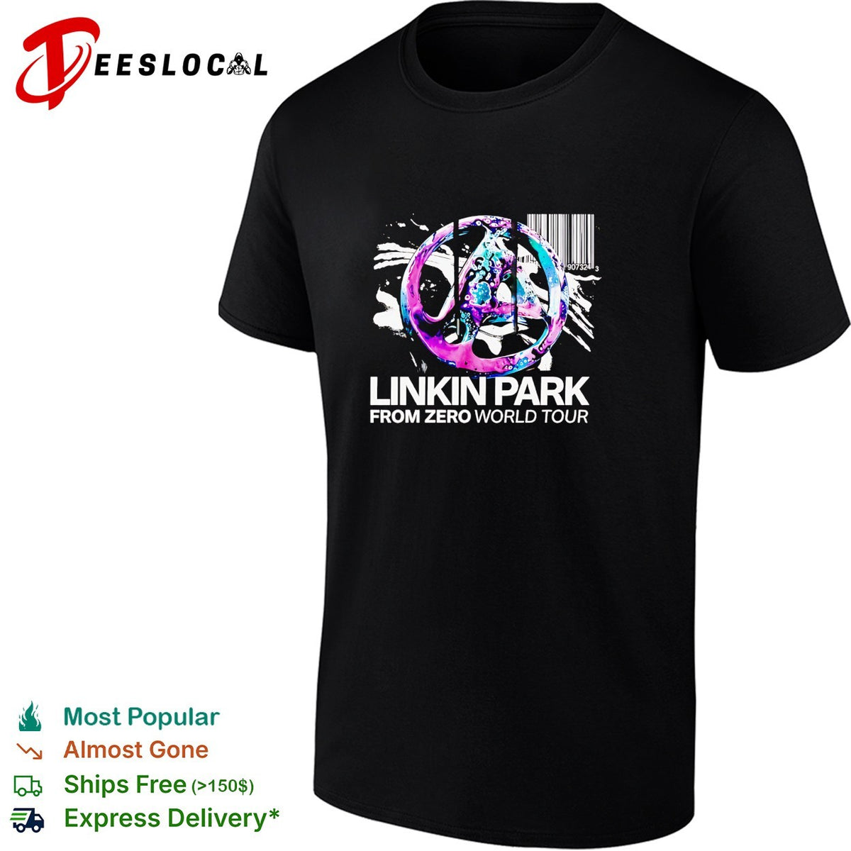 Linkin Park From Zero World Tour 2026 Europe And UK shirt