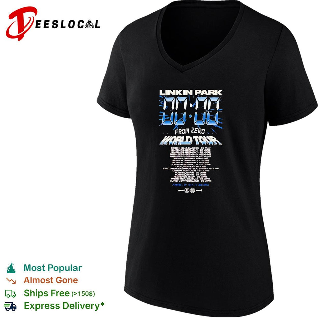 Linkin Park From Zero World Tour X Deus Ex Machina 2026 For Download Festival Zero Time shirt