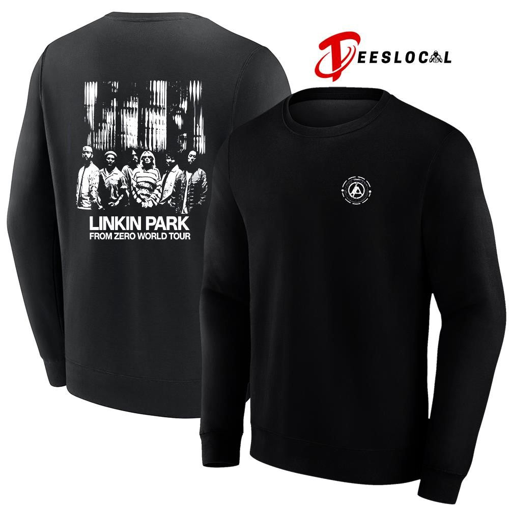 Linkin Park From Zero World tour Europe And UK haftone portrait shirt