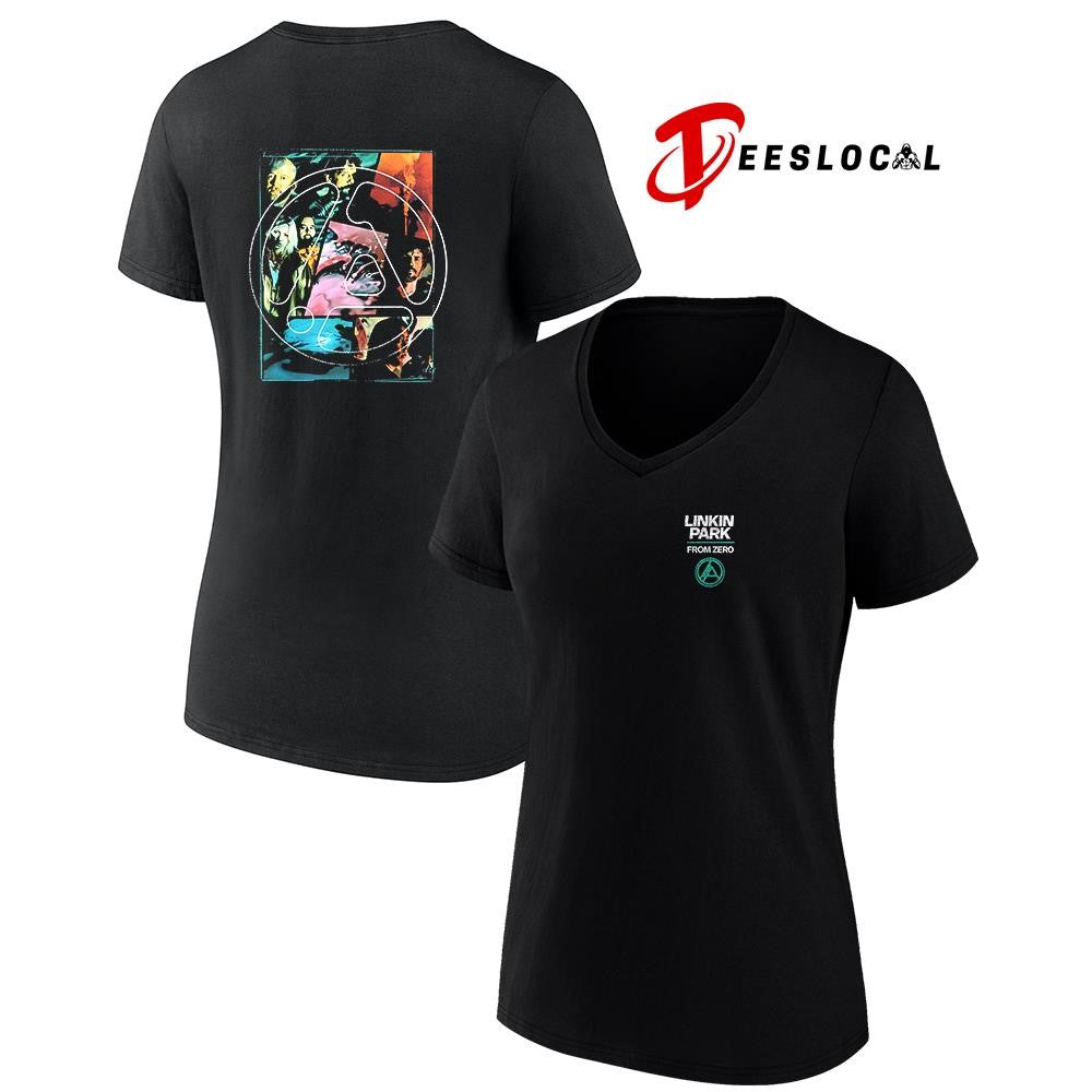 Linkin Park From Zero World tour Europe And UK photo collage graphic shirt