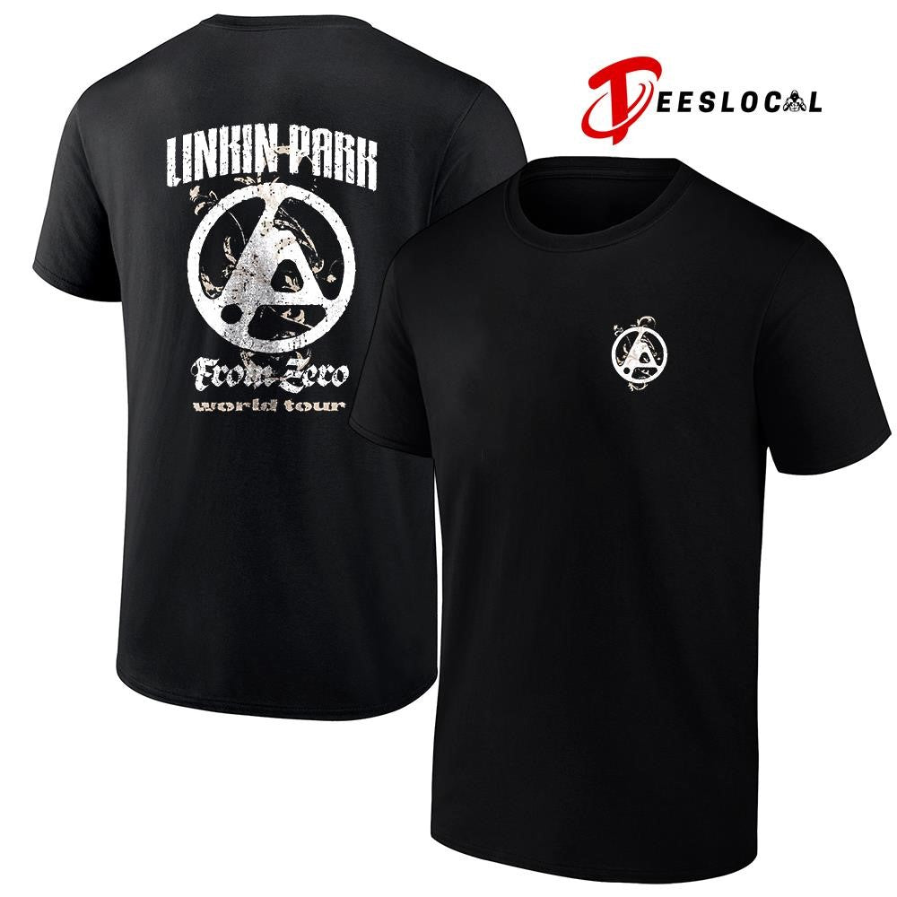Linkin Park Munich Germany Allianz arena From Zero Ornate world tour logo shirt