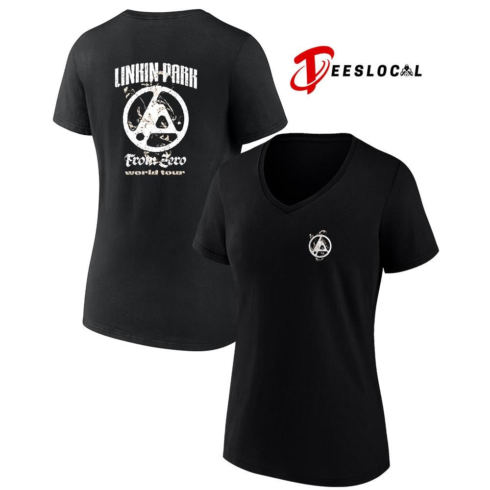 Linkin Park Munich Germany Allianz arena From Zero Ornate world tour logo shirt