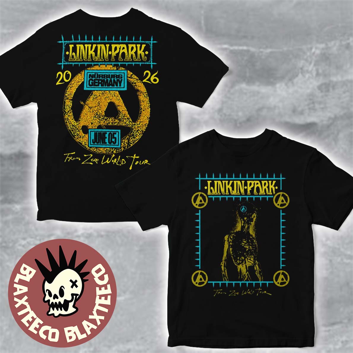 Linkin Park Rock Am Ring Festival 2026 Exclusive Merch Tee In Nurburg Germany On June 5 2026 T-Shirt
