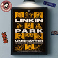 Linkin Park Unshatter Movie Poster The Hardest Part Of Ending Is Starting Again Home Decor Poster Canvas