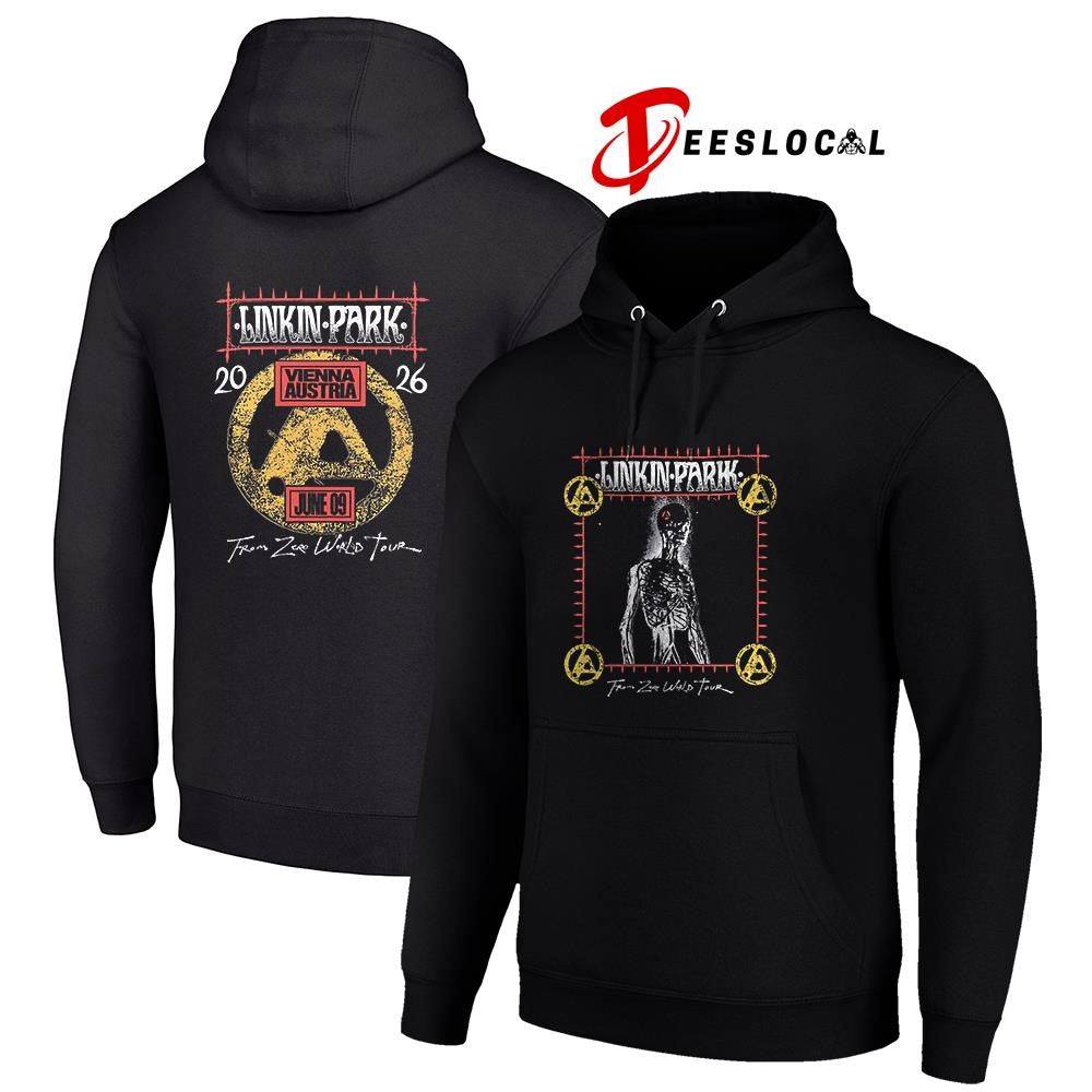 Linkin Park Vienna Austria Happel stadium graphic shirt