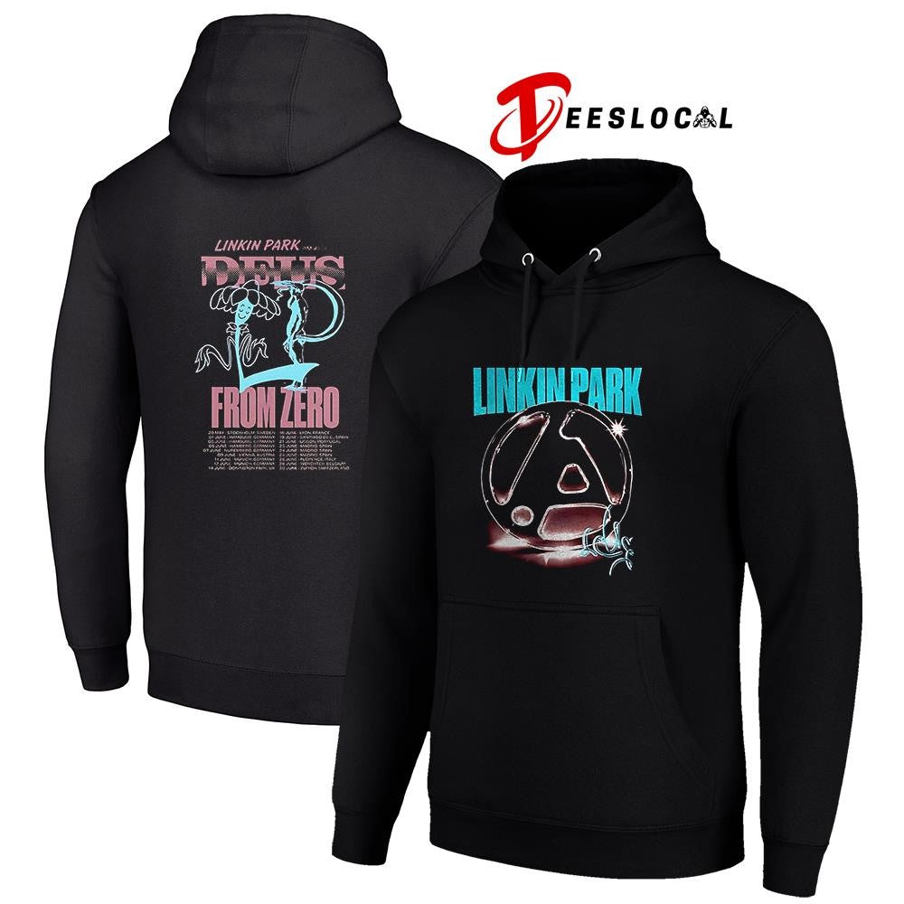Linkin Park X Deus Ex Machina Download festival Donington Park UK big logo shirt
