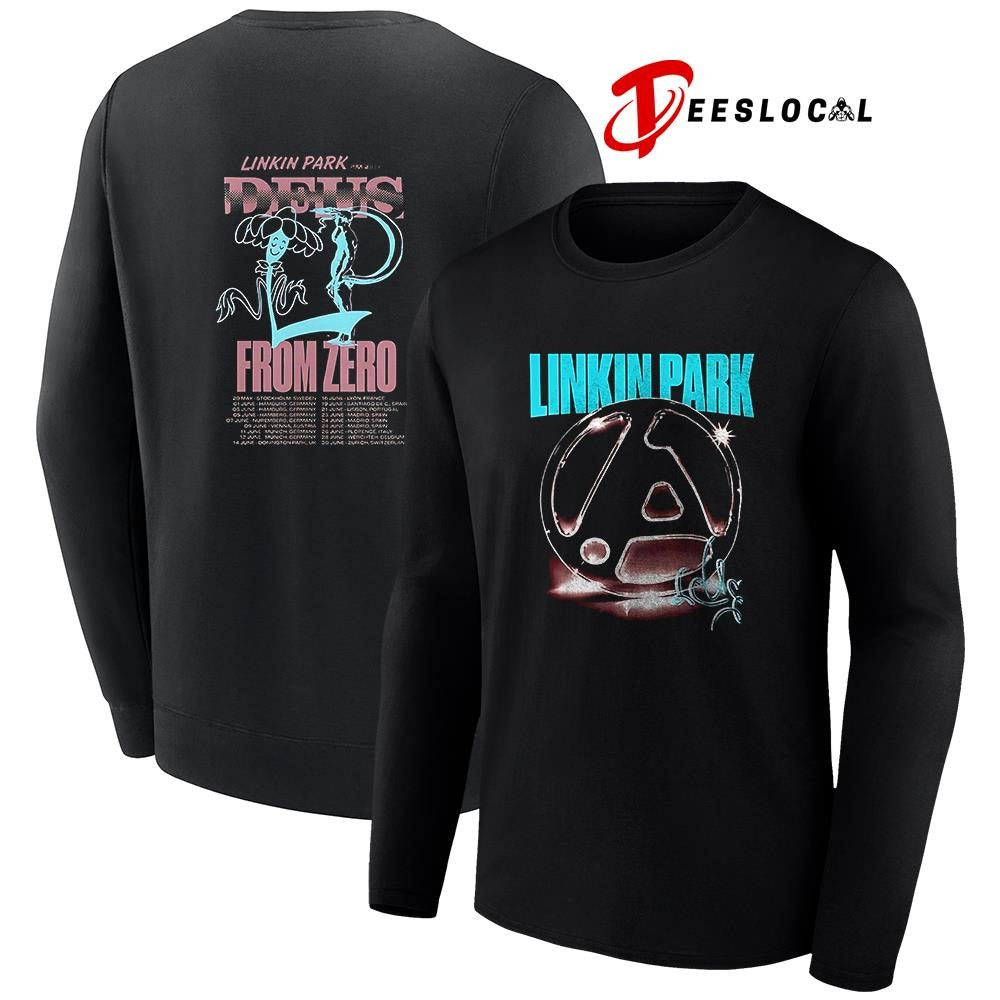 Linkin Park X Deus Ex Machina Download festival Donington Park UK big logo shirt