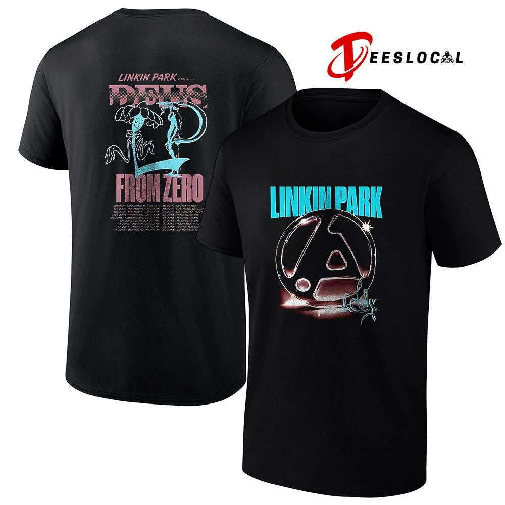 Linkin Park X Deus Ex Machina Download festival Donington Park UK big logo shirt