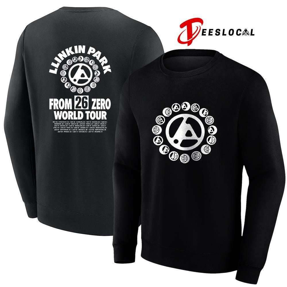Linkin Park X Deus Ex Machina Download festival Donington Park UK circle logo shirt