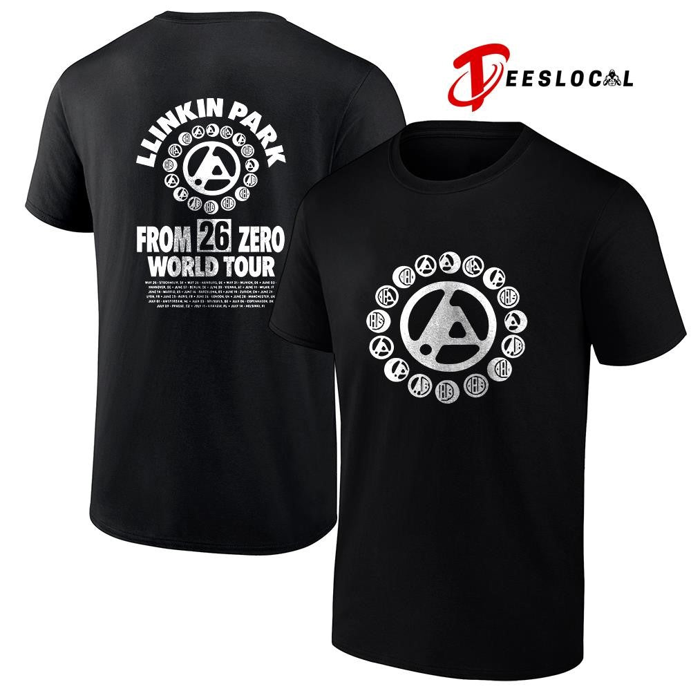 Linkin Park X Deus Ex Machina Download festival Donington Park UK circle logo shirt