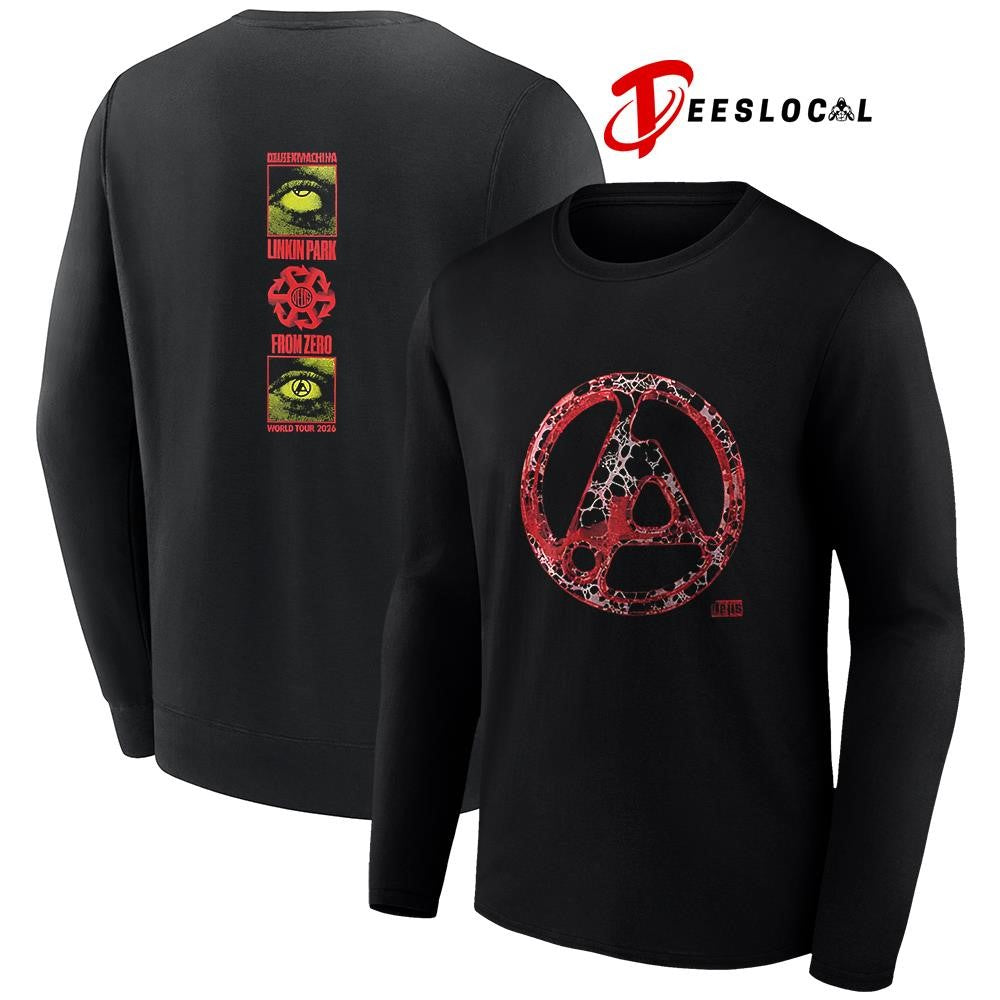 Linkin Park X Deus Ex Machina Download festival Donington Park UK red logo shirt