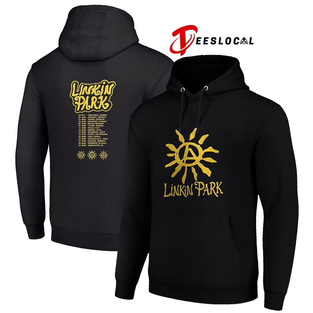 Linkin Park X Deus Ex Machina Download festival Donington Park UK sun logo shirt