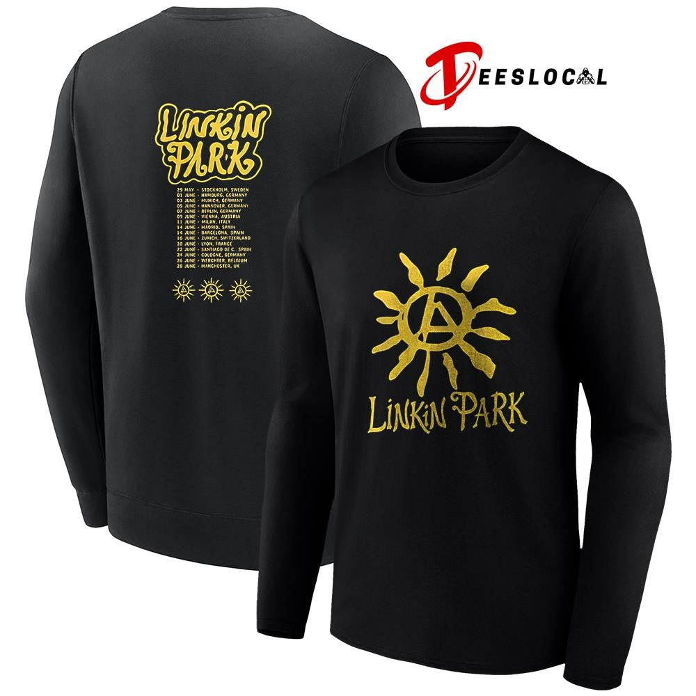 Linkin Park X Deus Ex Machina Download festival Donington Park UK sun logo shirt
