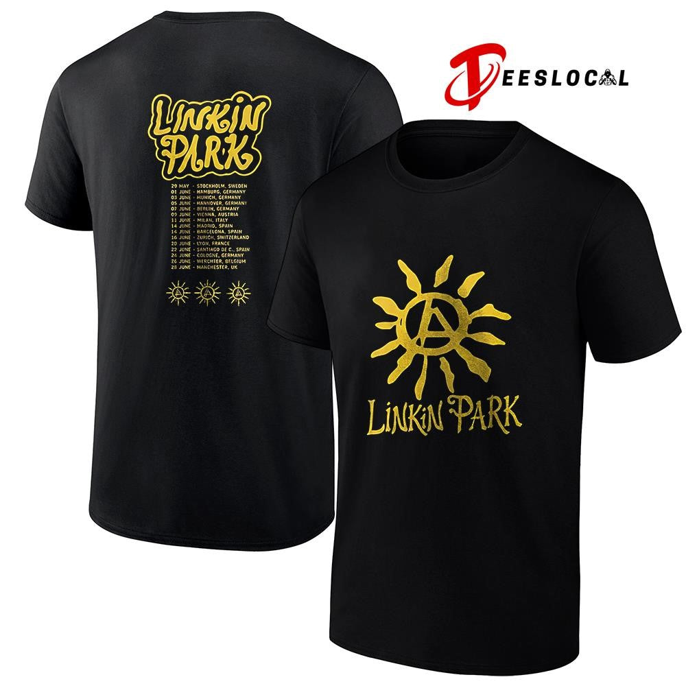 Linkin Park X Deus Ex Machina Download festival Donington Park UK sun logo shirt