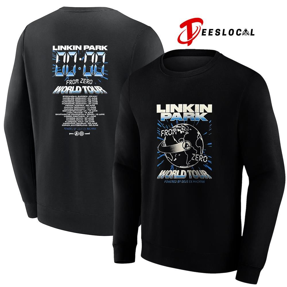 Linkin Park X Deus Ex Machina Download festival Donington Park UK zero time shirt