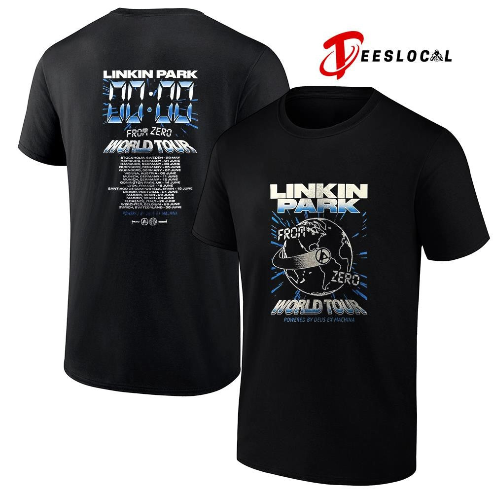 Linkin Park X Deus Ex Machina Download festival Donington Park UK zero time shirt
