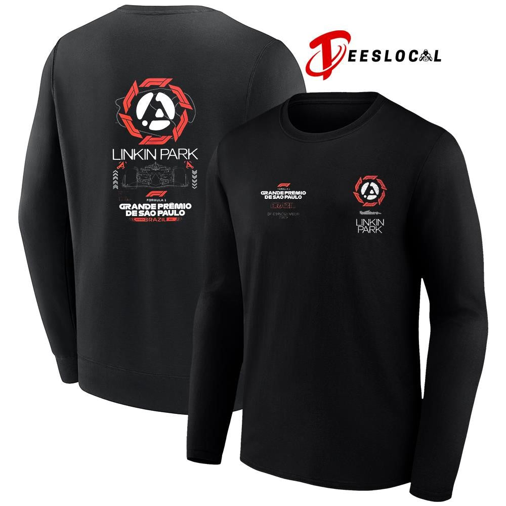Linkin Park X F1 Grande Premio De Sao Paulo Brazil graphic shirt