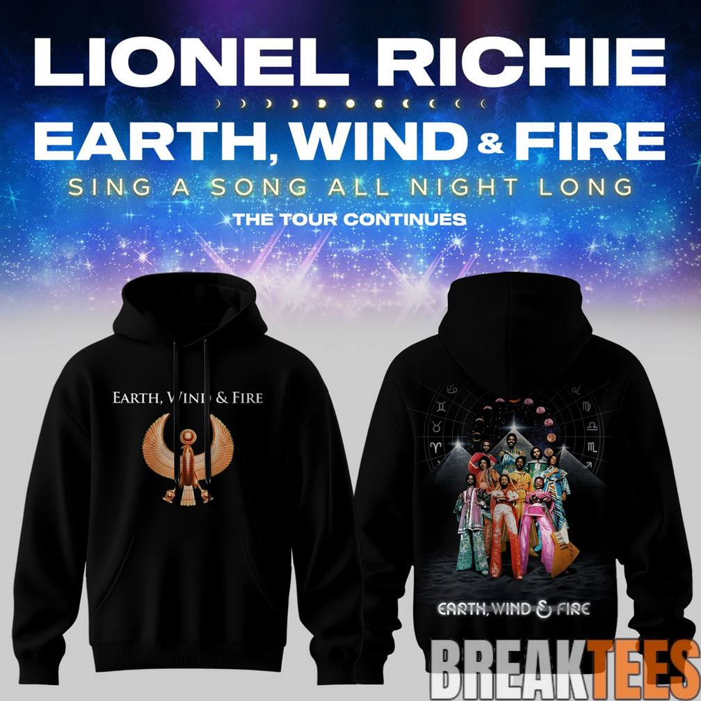 Lionel Richie Sing A Song All Night Long Tour Hoodie