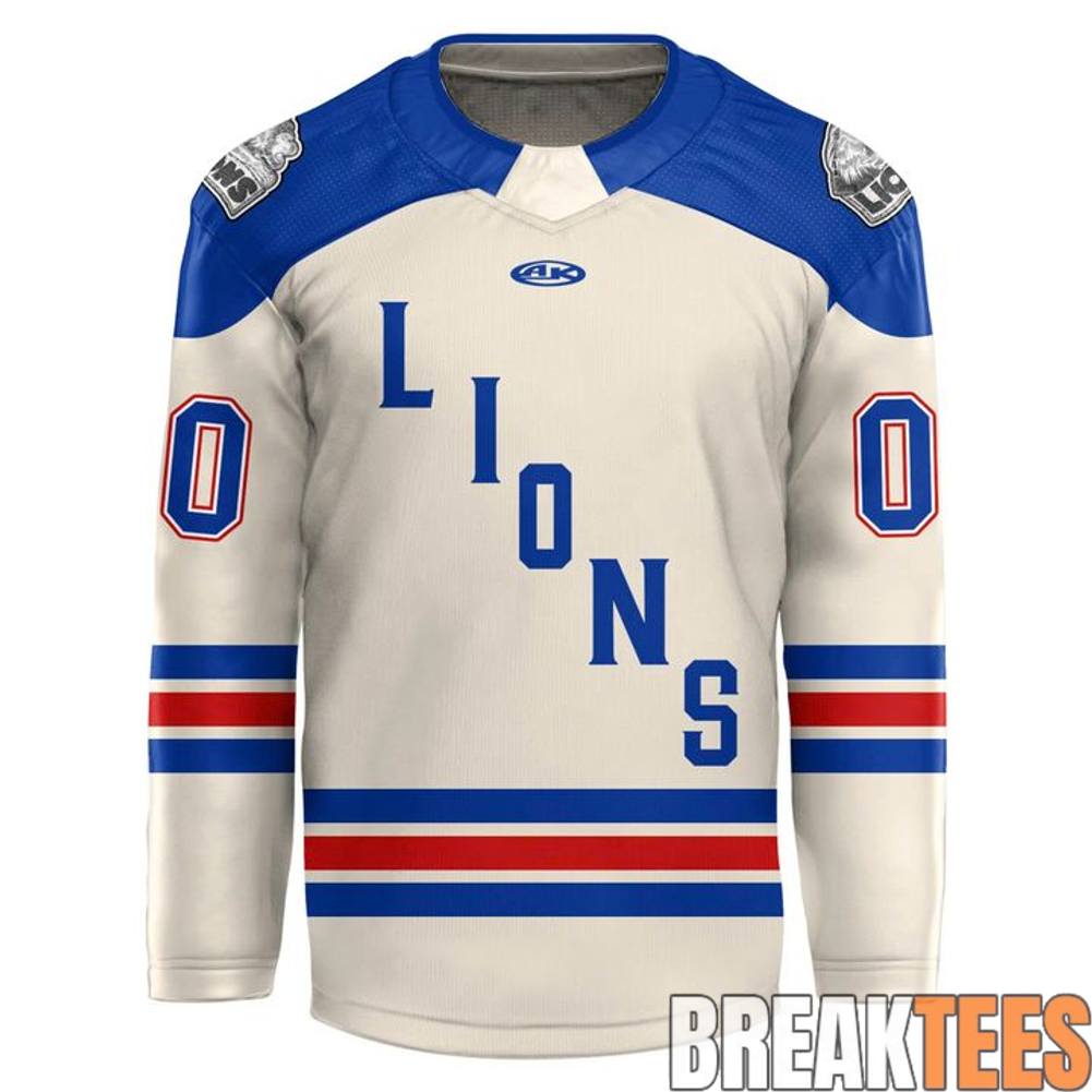 Lions de TroisRivires de 1955 Throwback Hockey Jersey