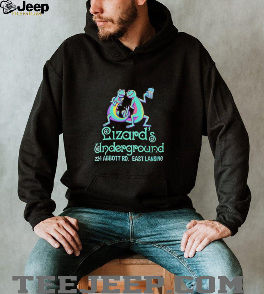 Lizard’s underground 224 Abbott Rd East Landing graphic shirt