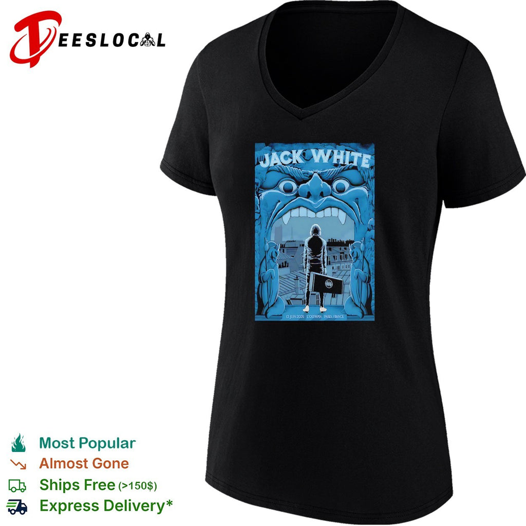 Lone figure city street giant monster face building concert framed poster art shirt