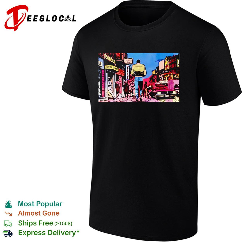 Long live the king golden crown retro vintage bold signature graphic shirt