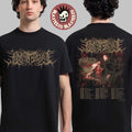 Lorna Shore North America 2026 Tour Schedule Dates With Paleface Swiss And Sign Of The Swarm Two Sided T-Shirt