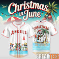 Los Angeles Angels x Christmas in June Baseball Jersey