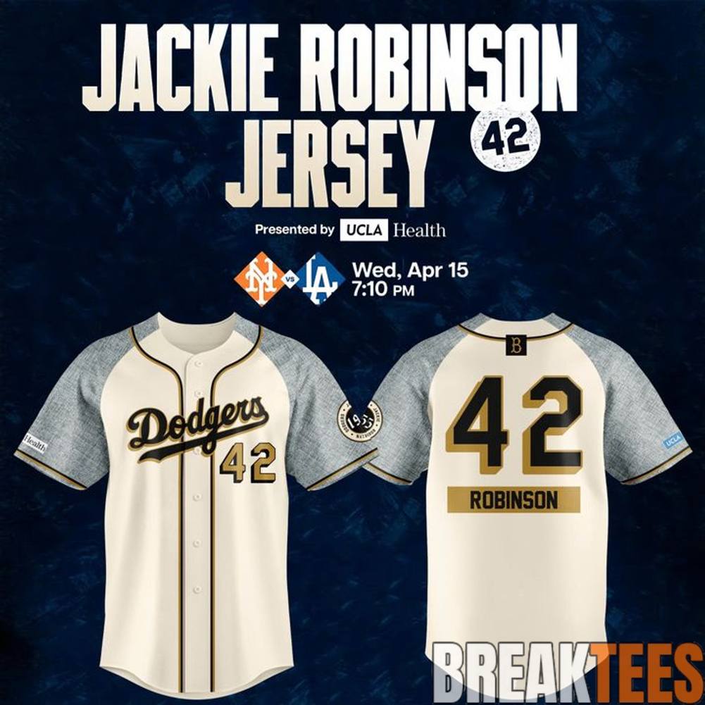 Los Angeles Dodgers 2026 Jackie Robinson Day Baseball Jersey