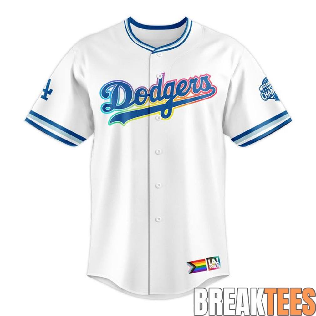 Los Angeles Dodgers 2026 LGBTQ+ Pride Night Baseball Jersey