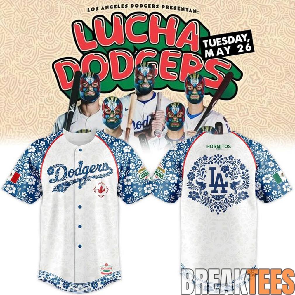 Los Angeles Dodgers 2026 Mexican Heritage Night Baseball Jersey