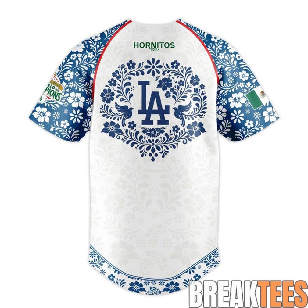 Los Angeles Dodgers 2026 Mexican Heritage Night Baseball Jersey