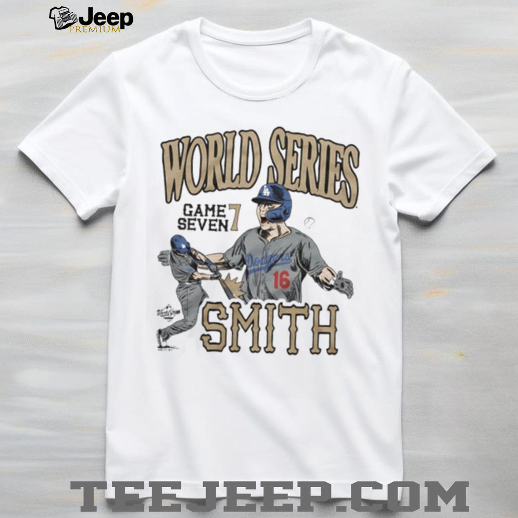 Los Angeles Dodgers Will Smith World Series Game 7 Home Run T Shirt