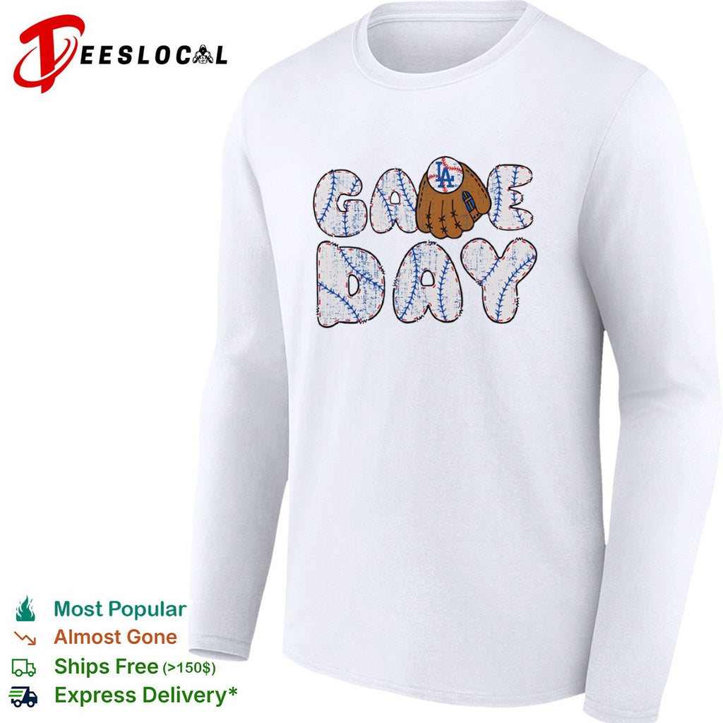 Los Angeles Dodgers game day baseball shirt