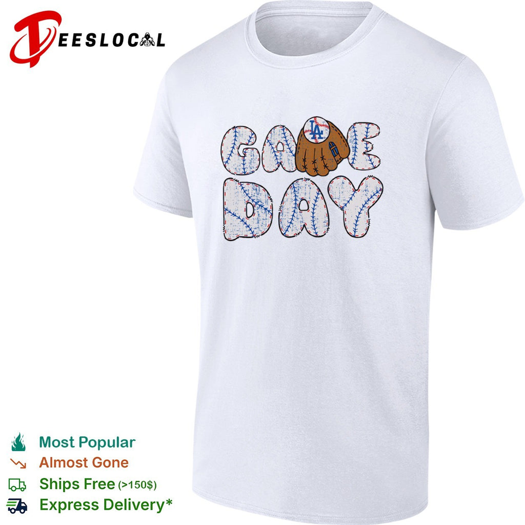 Los Angeles Dodgers game day baseball shirt
