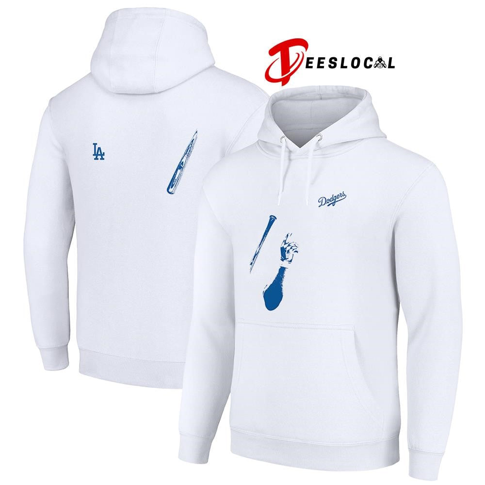 Los Angeles Dodgers hand sign baseball graphic shirt