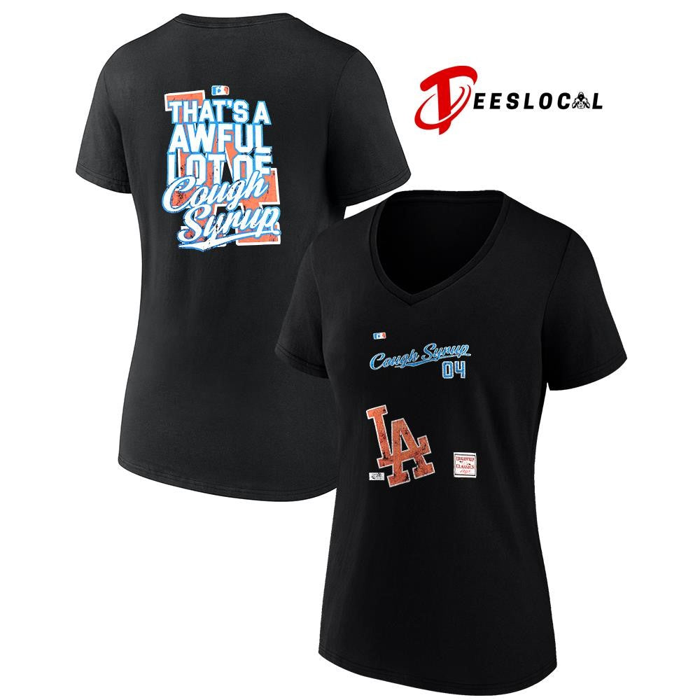 Los Angeles Dodgers that’s a awful lot cough syrup 04 shirt