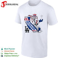 Los Angeles Dodgers x Grateful Dead Uncle Sam graphic shirt