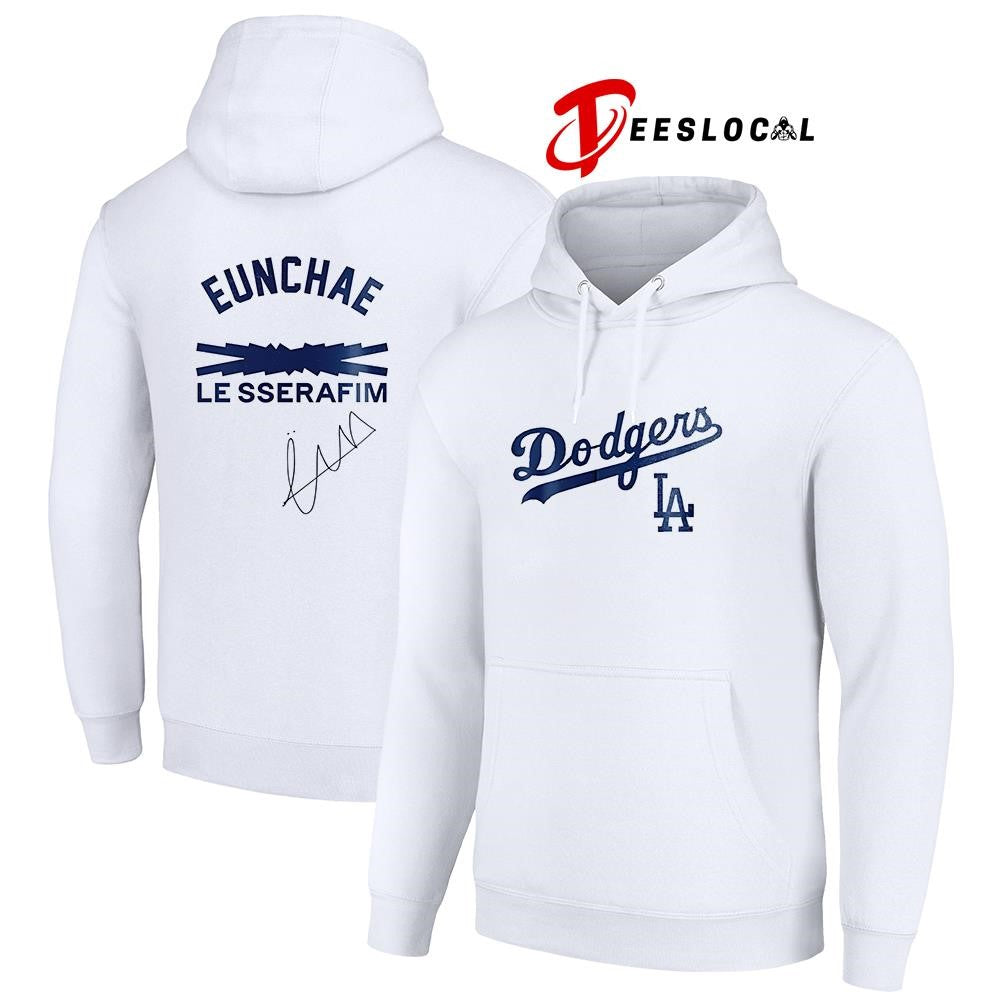 Los Angeles Dodgers x Le Sserafim Eunchae signature graphic shirt
