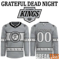 Los Angeles Kings x Grateful Dead Night 2026 Custom Hockey Jersey