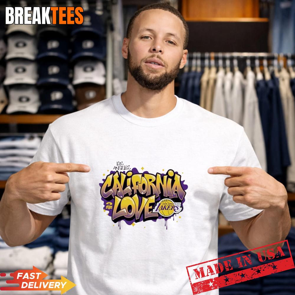 Los Angeles Lakers California Love Logo Shirt