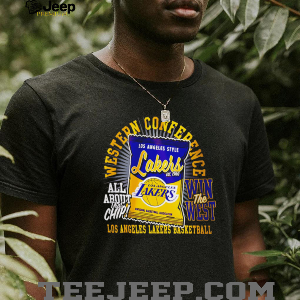 Los Angeles Lakers Western Conference Basketball All About That Chip T Shirt