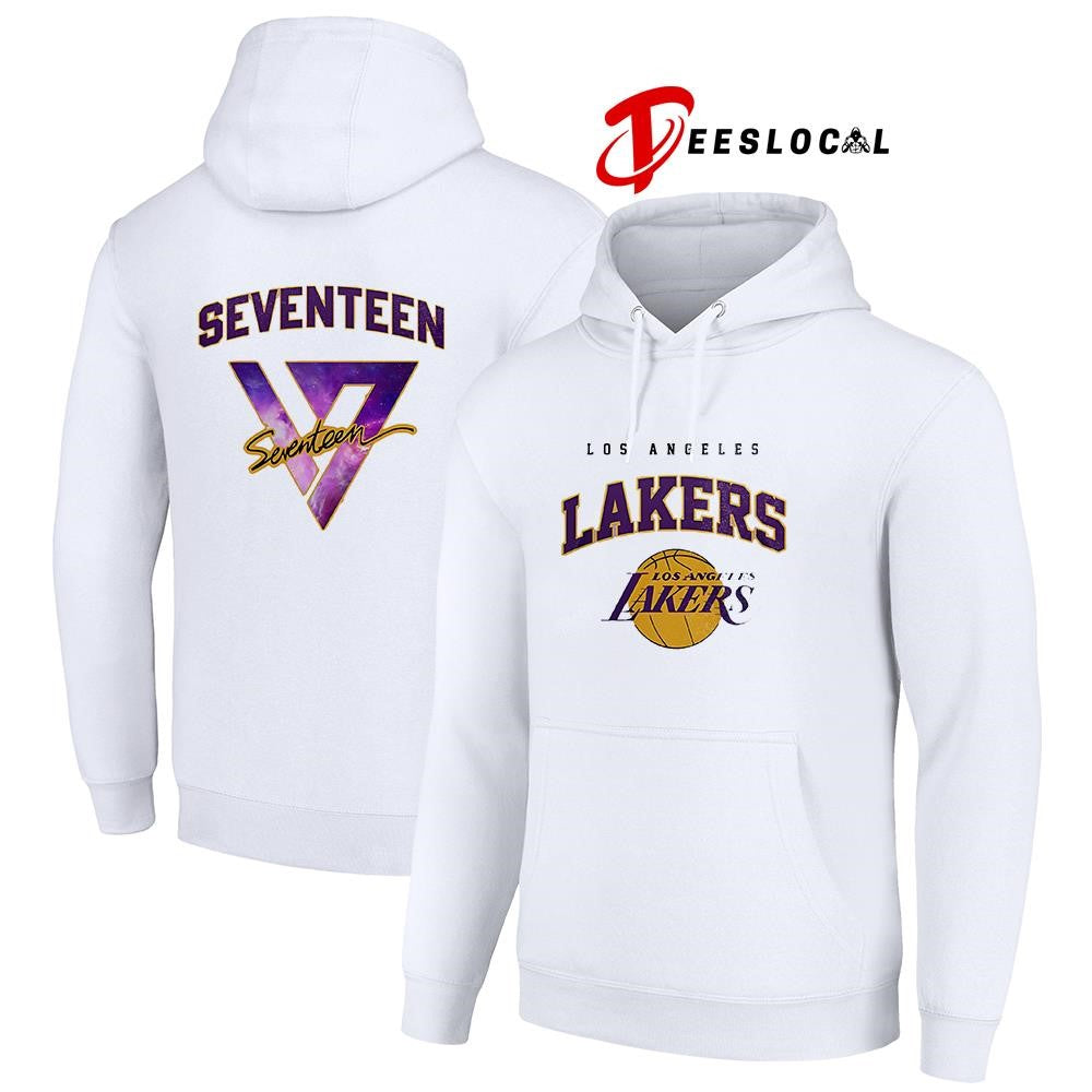 Los Angeles Lakers x Seventeen world tour shirt