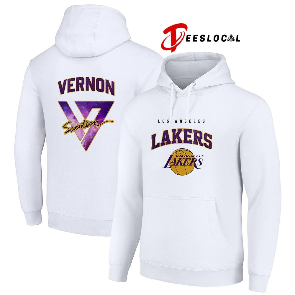 Los Angeles Lakers x Seventeen world tour Vernon shirt