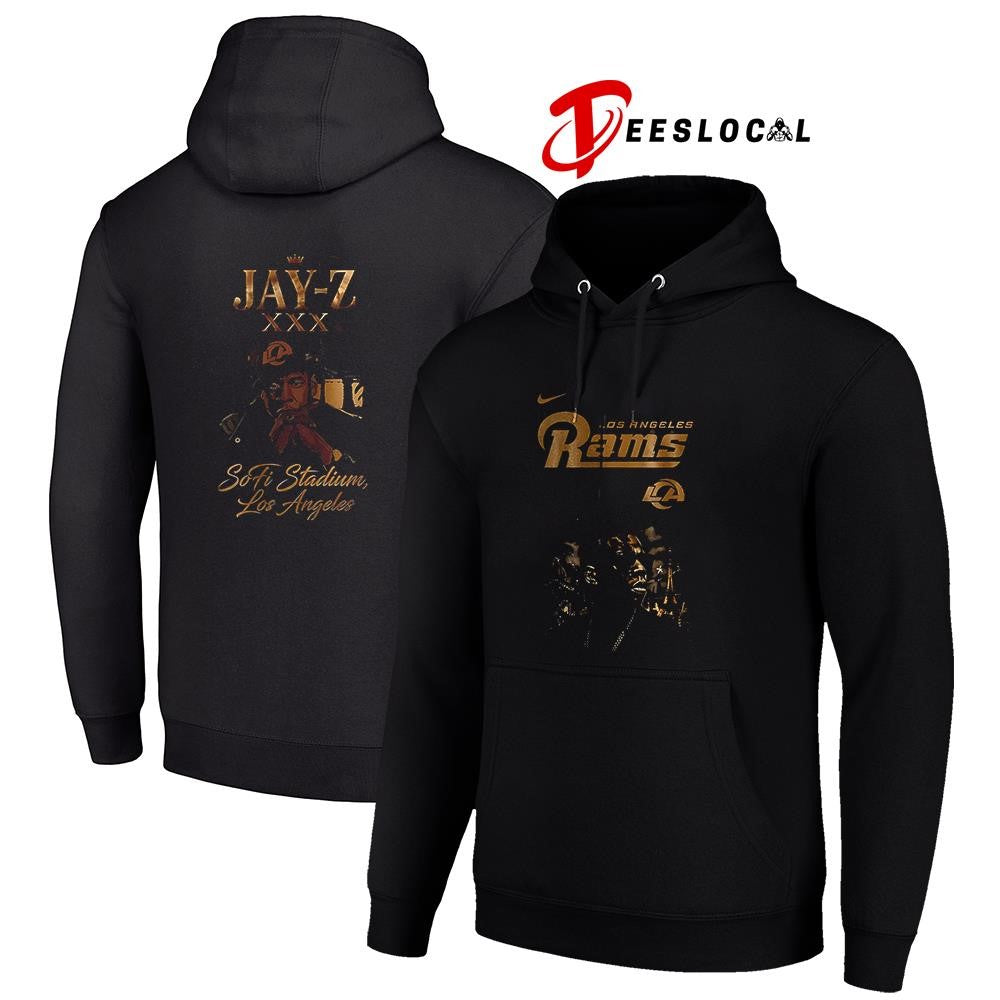 Los Angeles Ram x JAY Z XXX Sofi stadium graphic shirt
