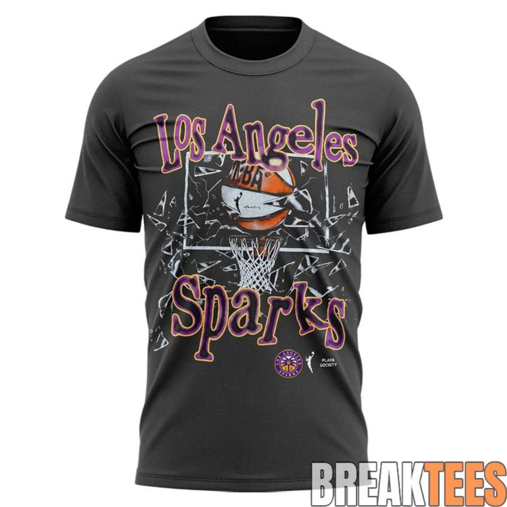 Los Angeles Sparks 2026 New T-Shirt – Grey